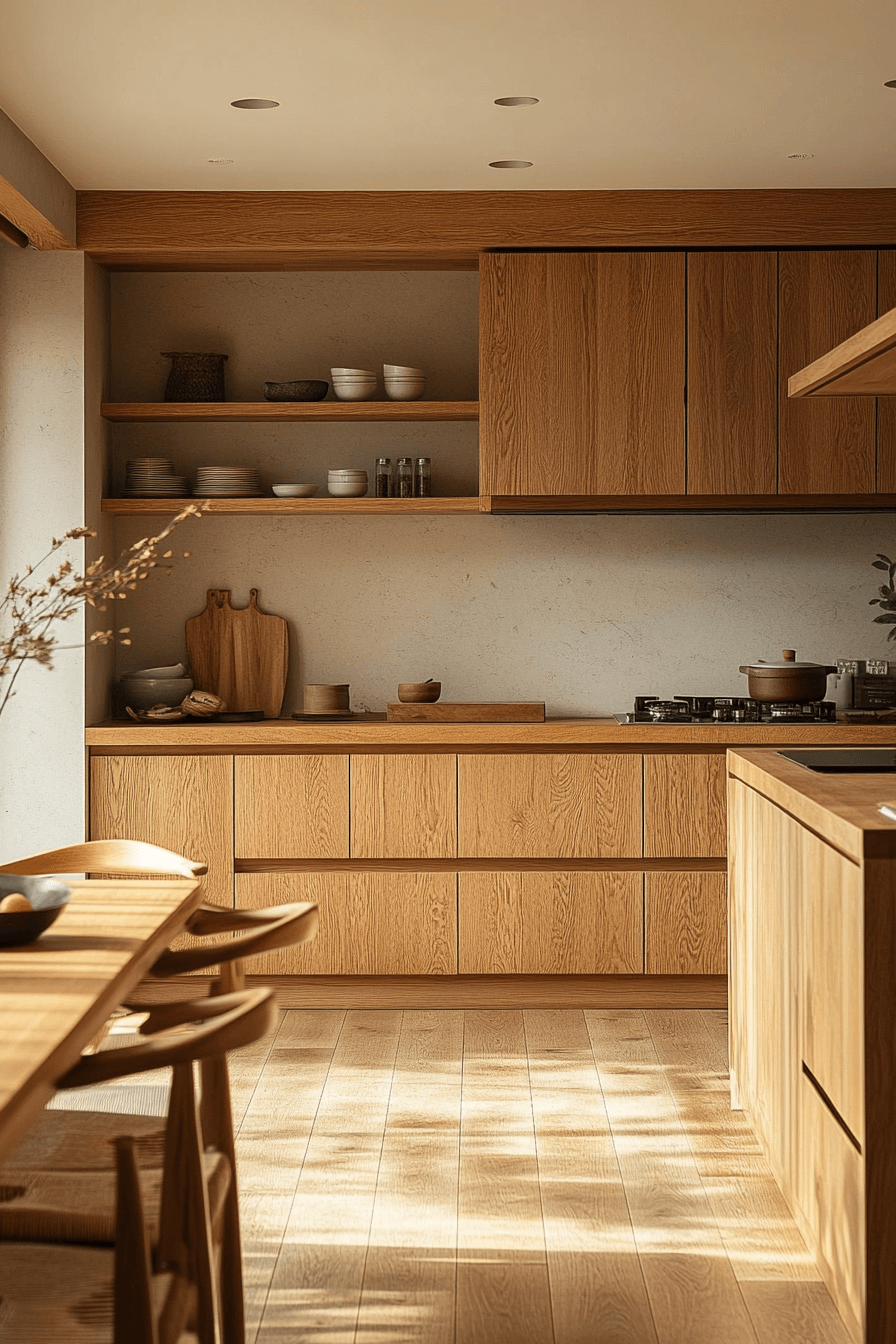 japandi style kitchen