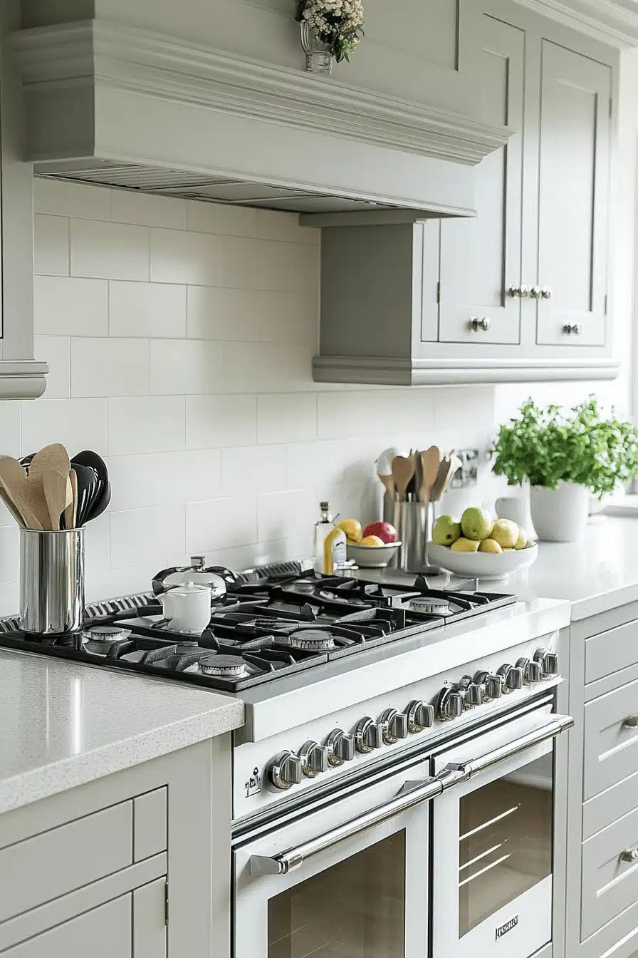 grey kitchen