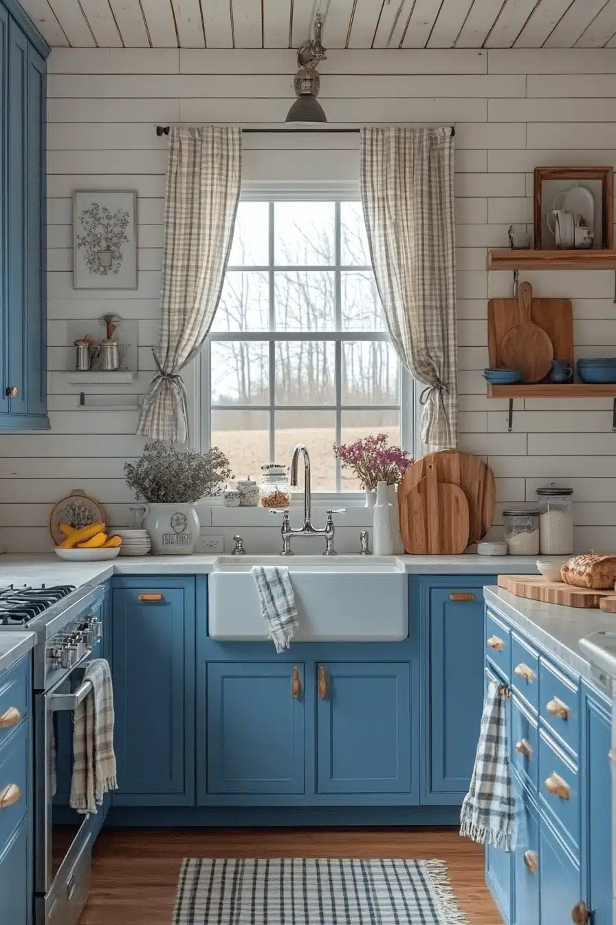 farmhouse kitchen cabinets