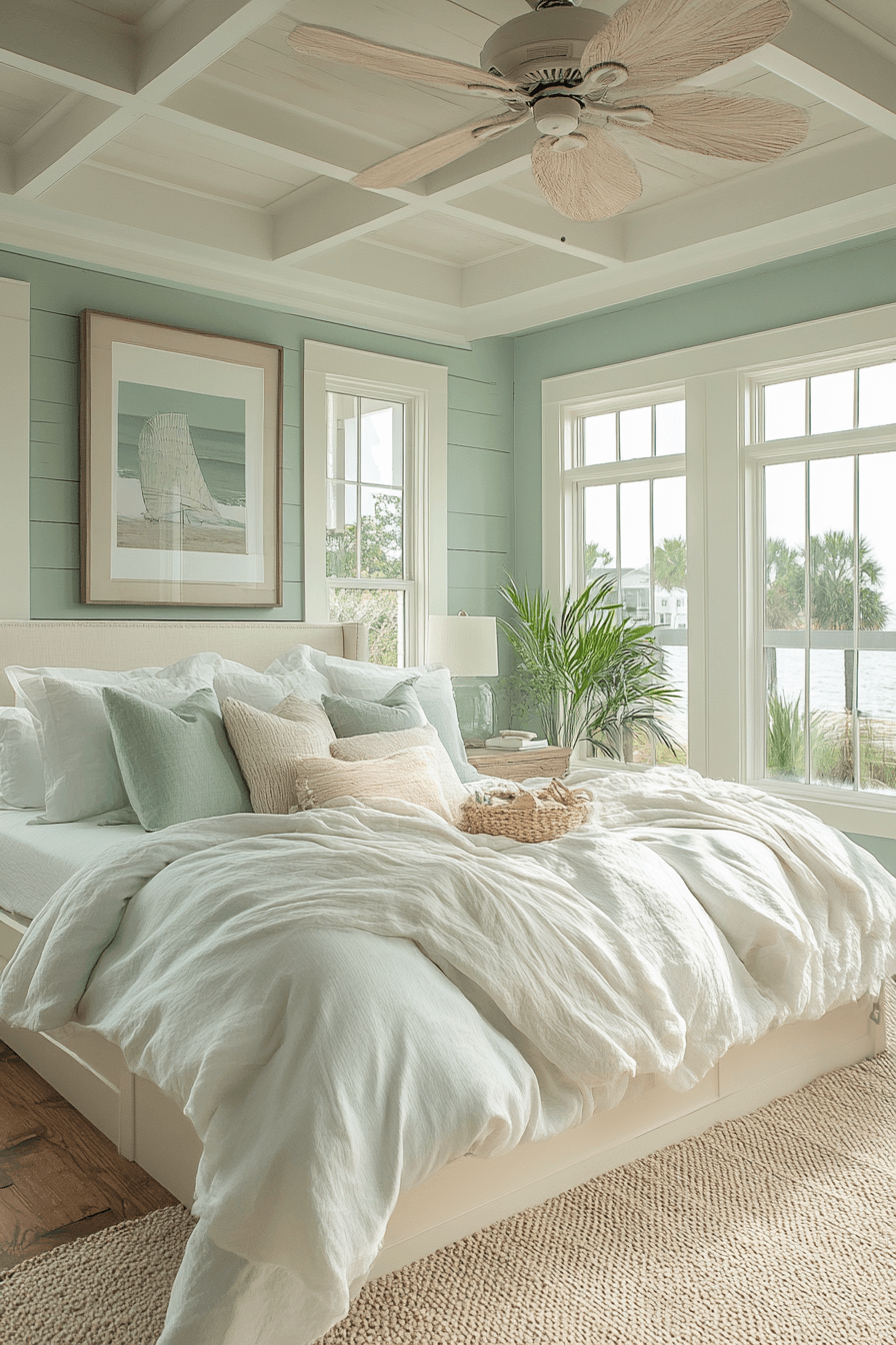 coastal master bed