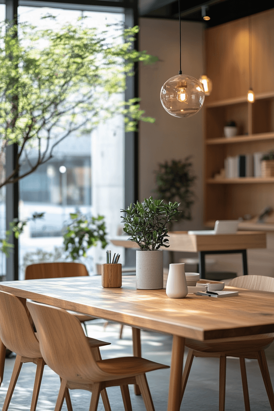 japandi home office