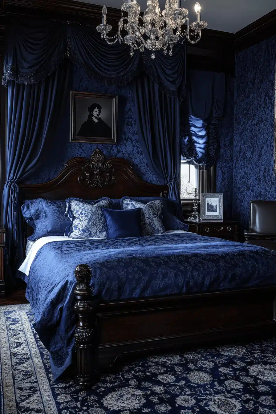 dark victorian bedroom