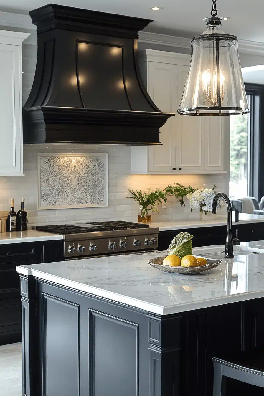 black and white kitchen ideas