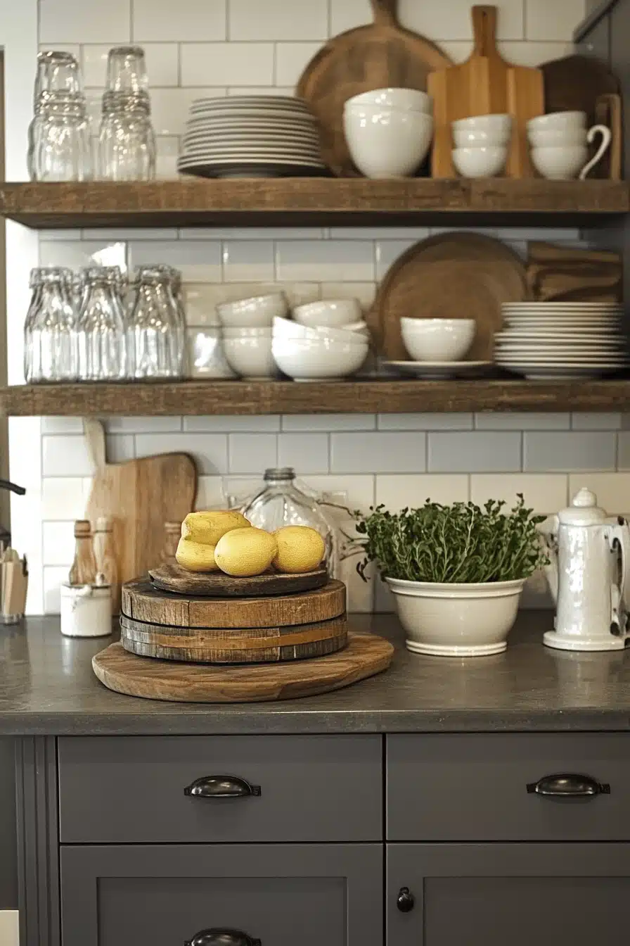 farmhouse kitchen cabinets