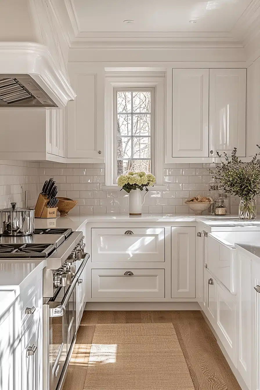 small white kitchen