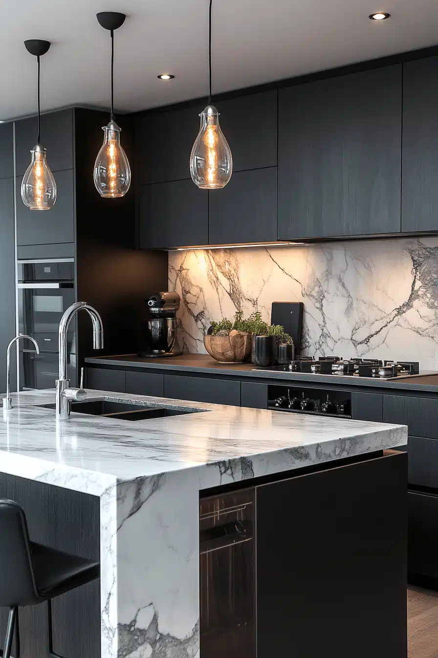 black and white kitchen ideas