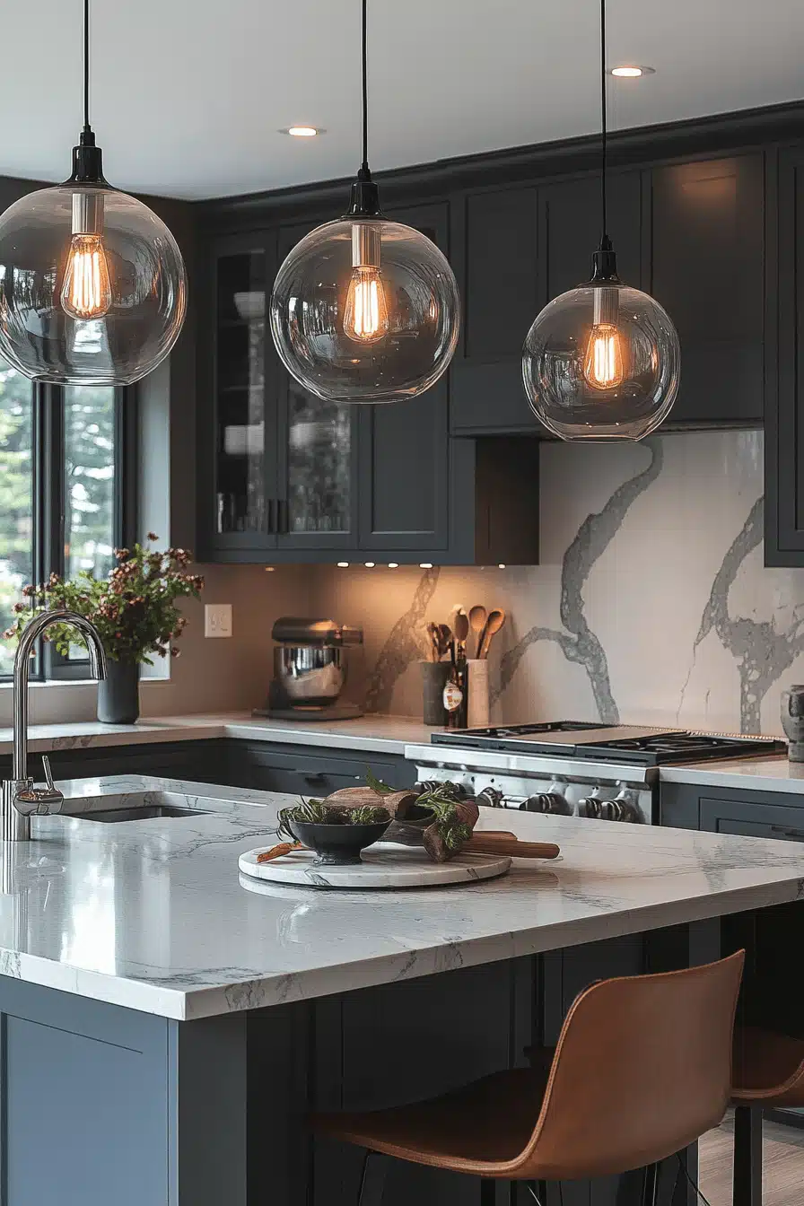grey kitchen