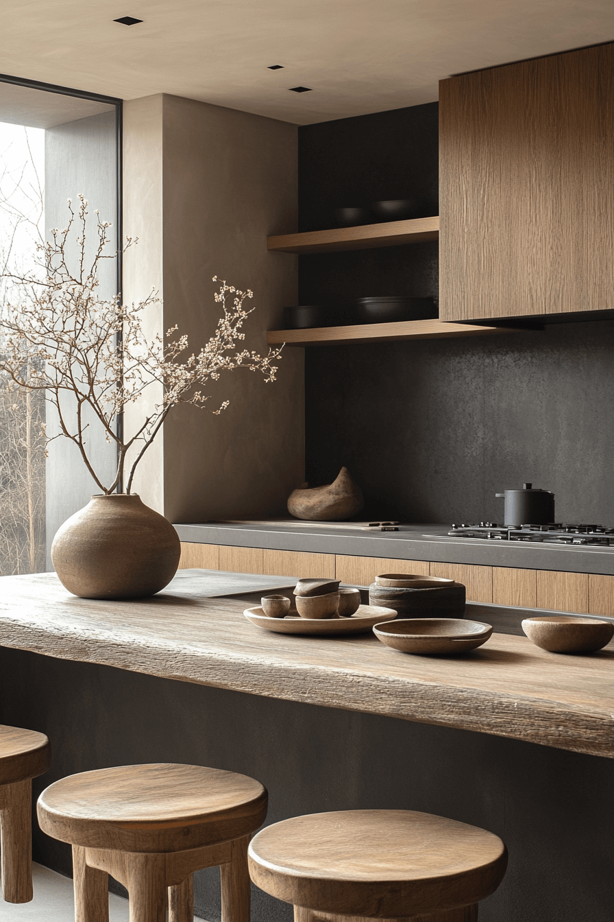 japandi style kitchen