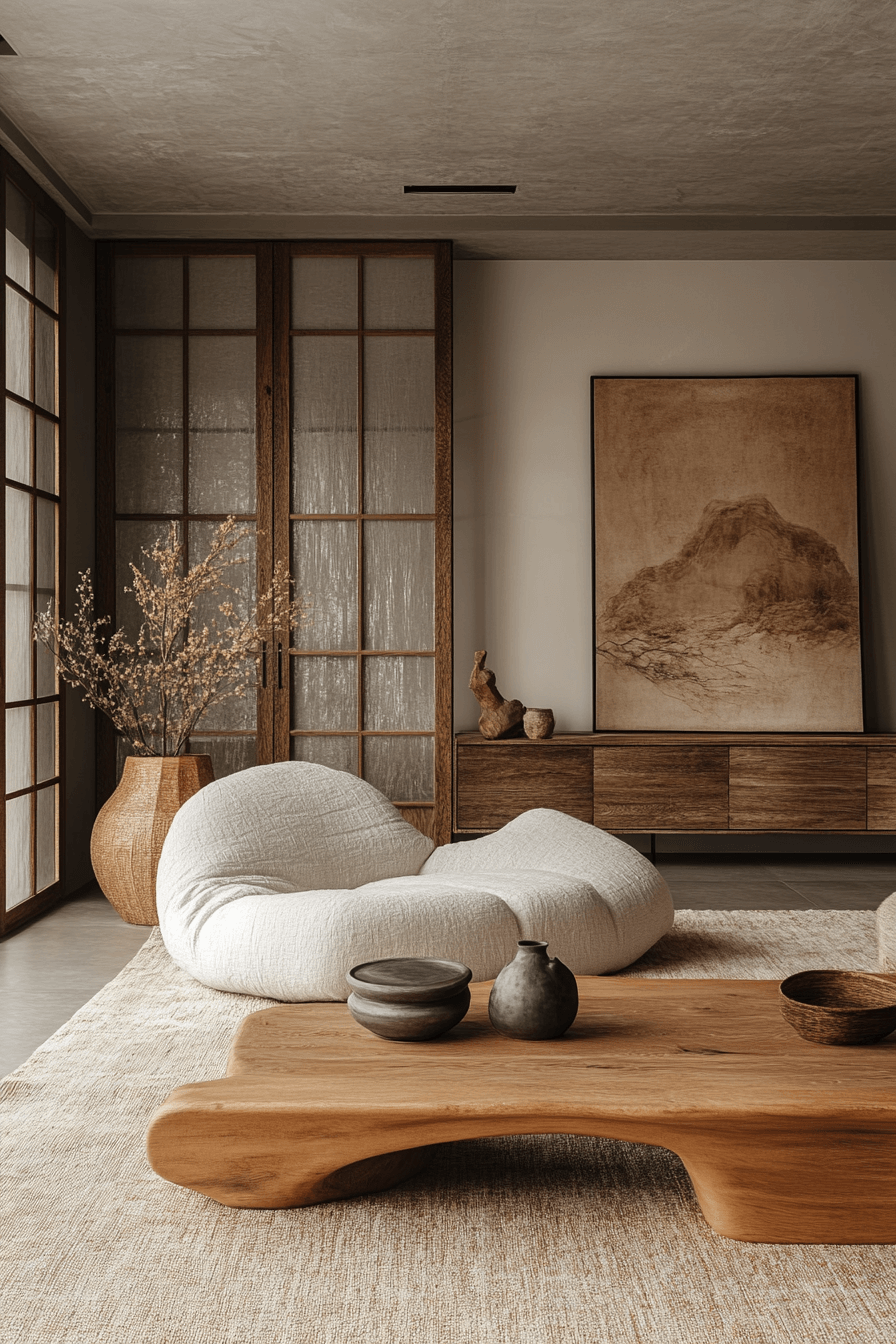 japandi living room