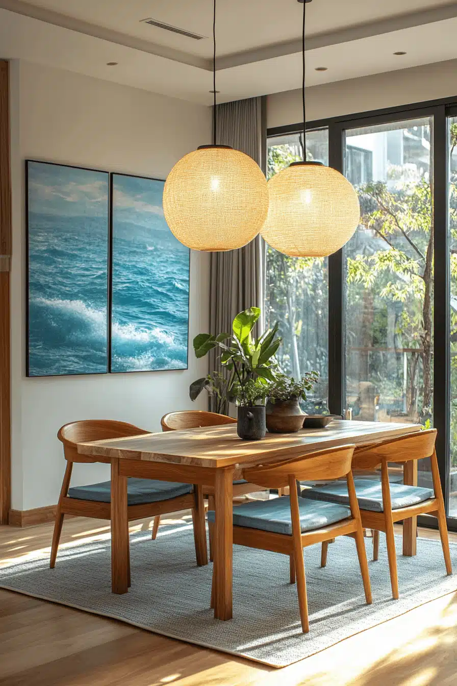 japandi dining room