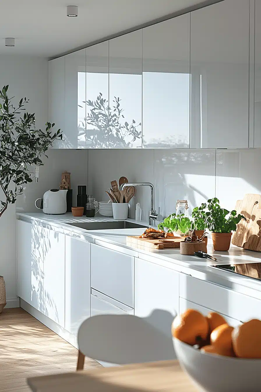small white kitchen