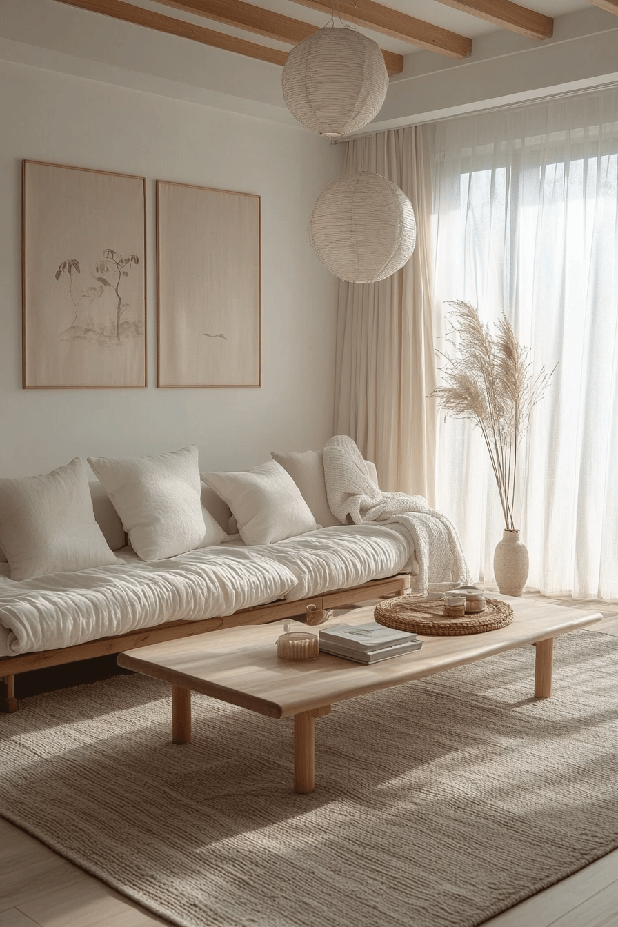 japandi living room