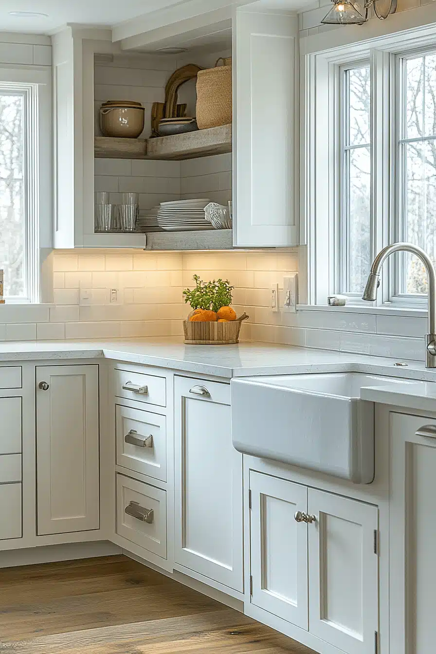 small white kitchen