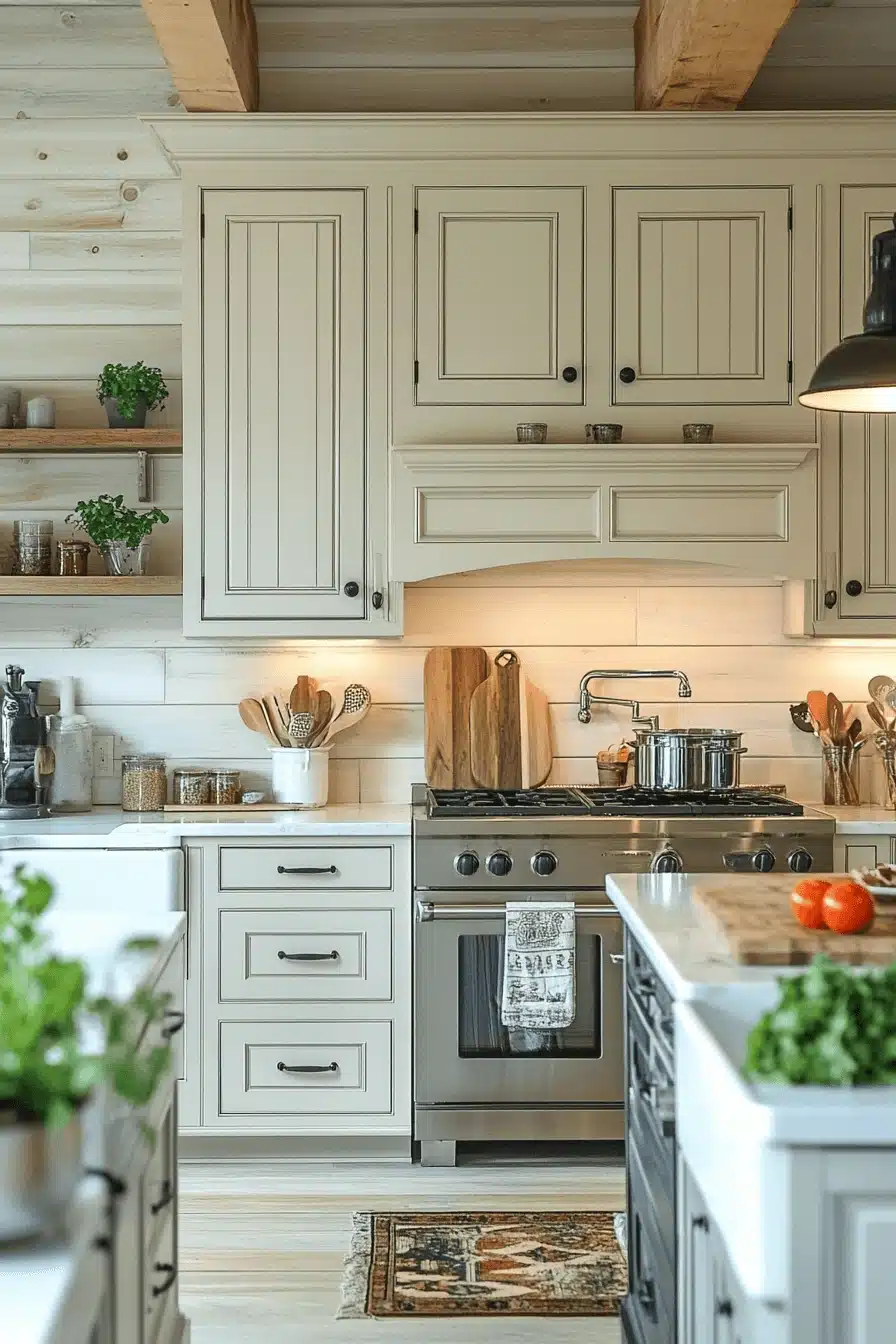 farmhouse kitchen cabinets