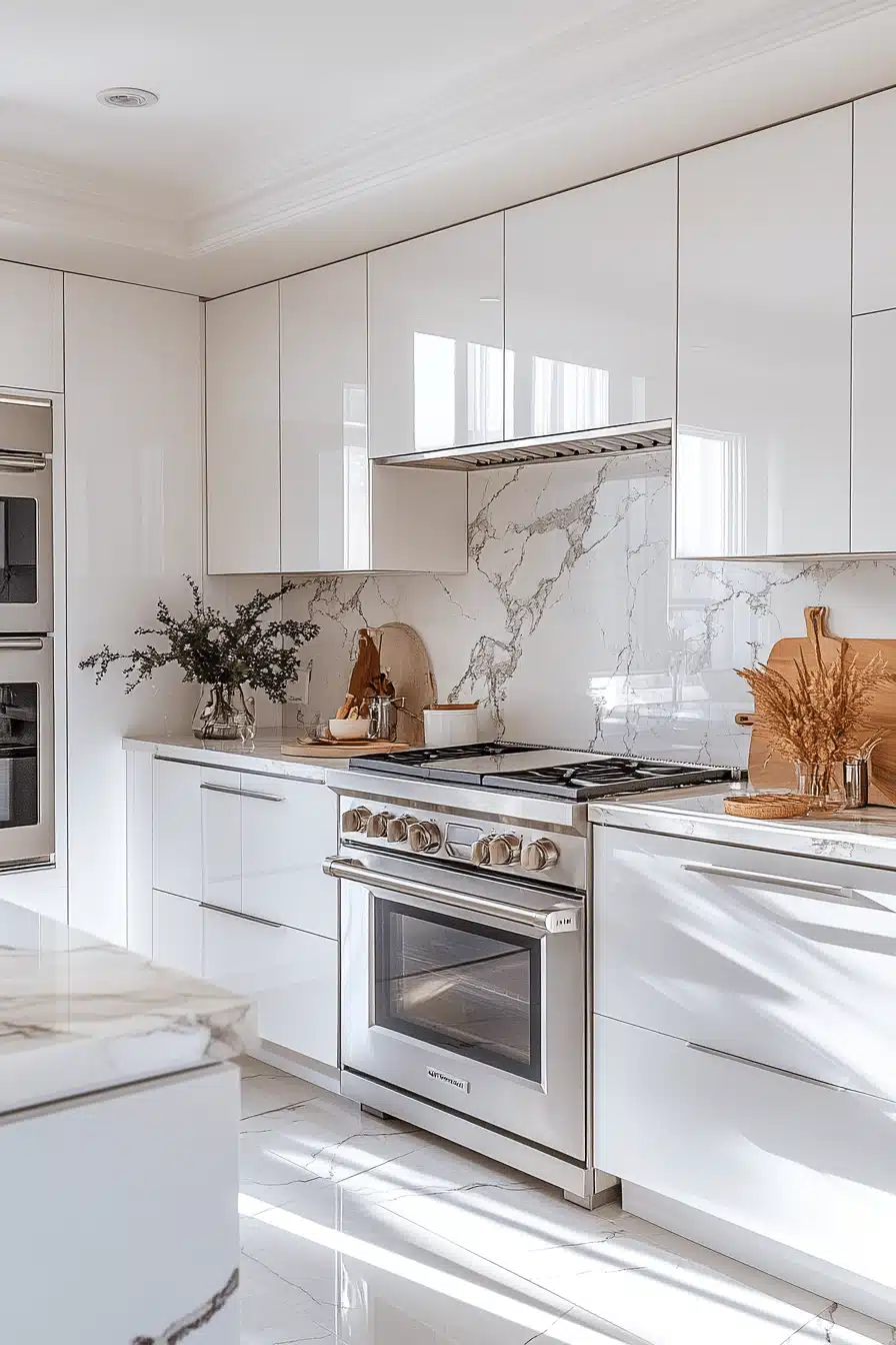 small white kitchen