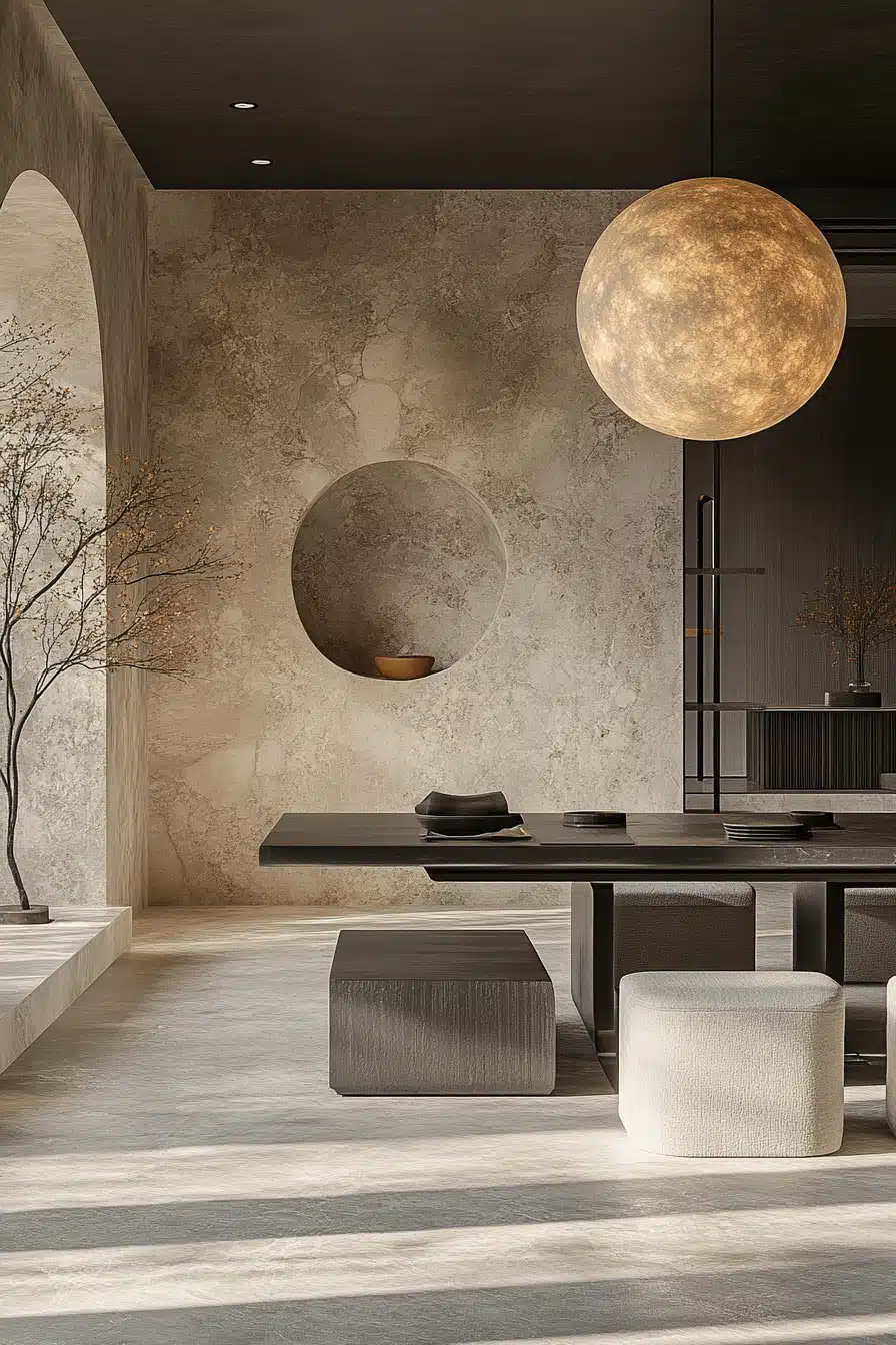 japandi dining room