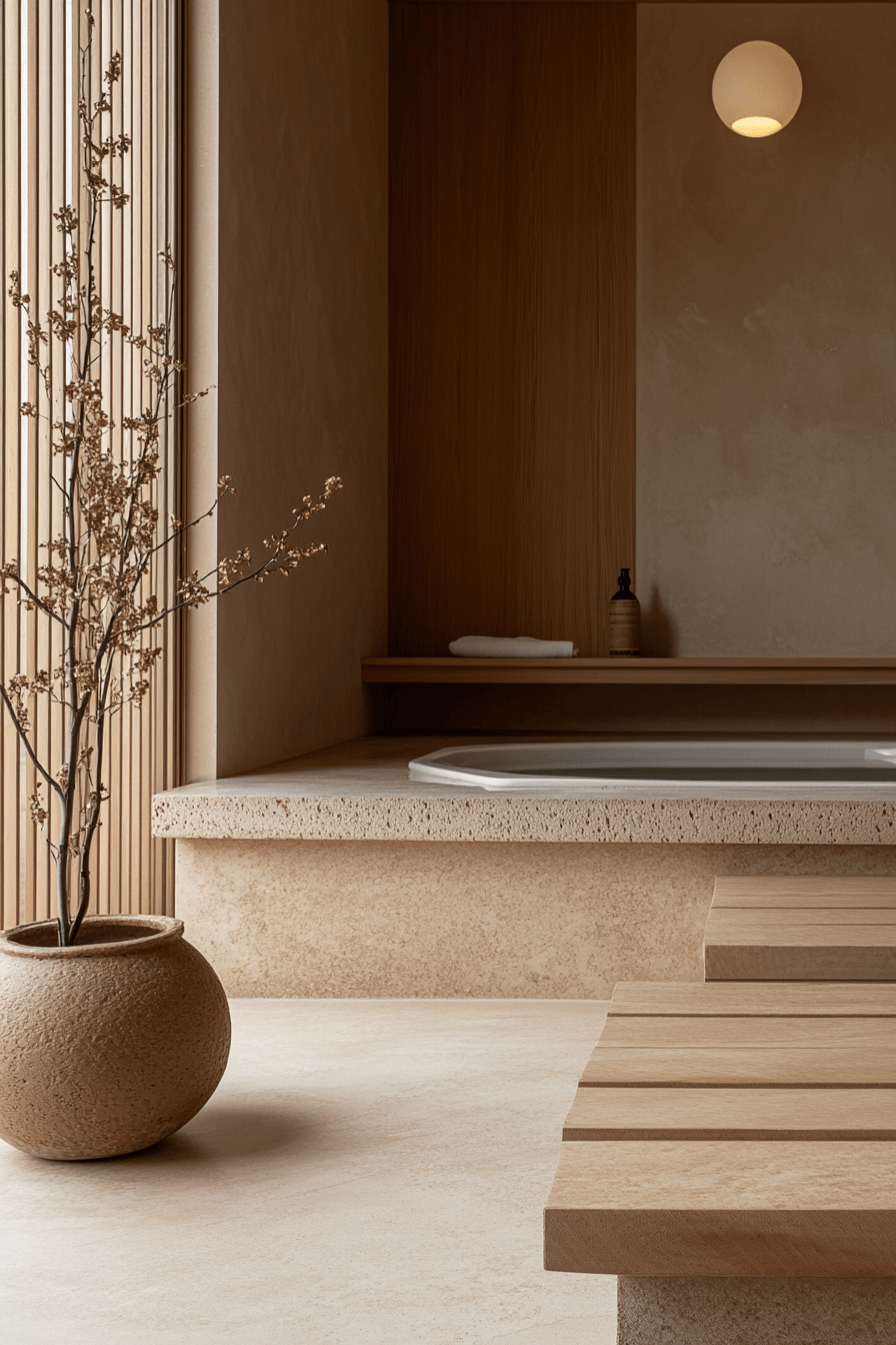 japandi bathroom