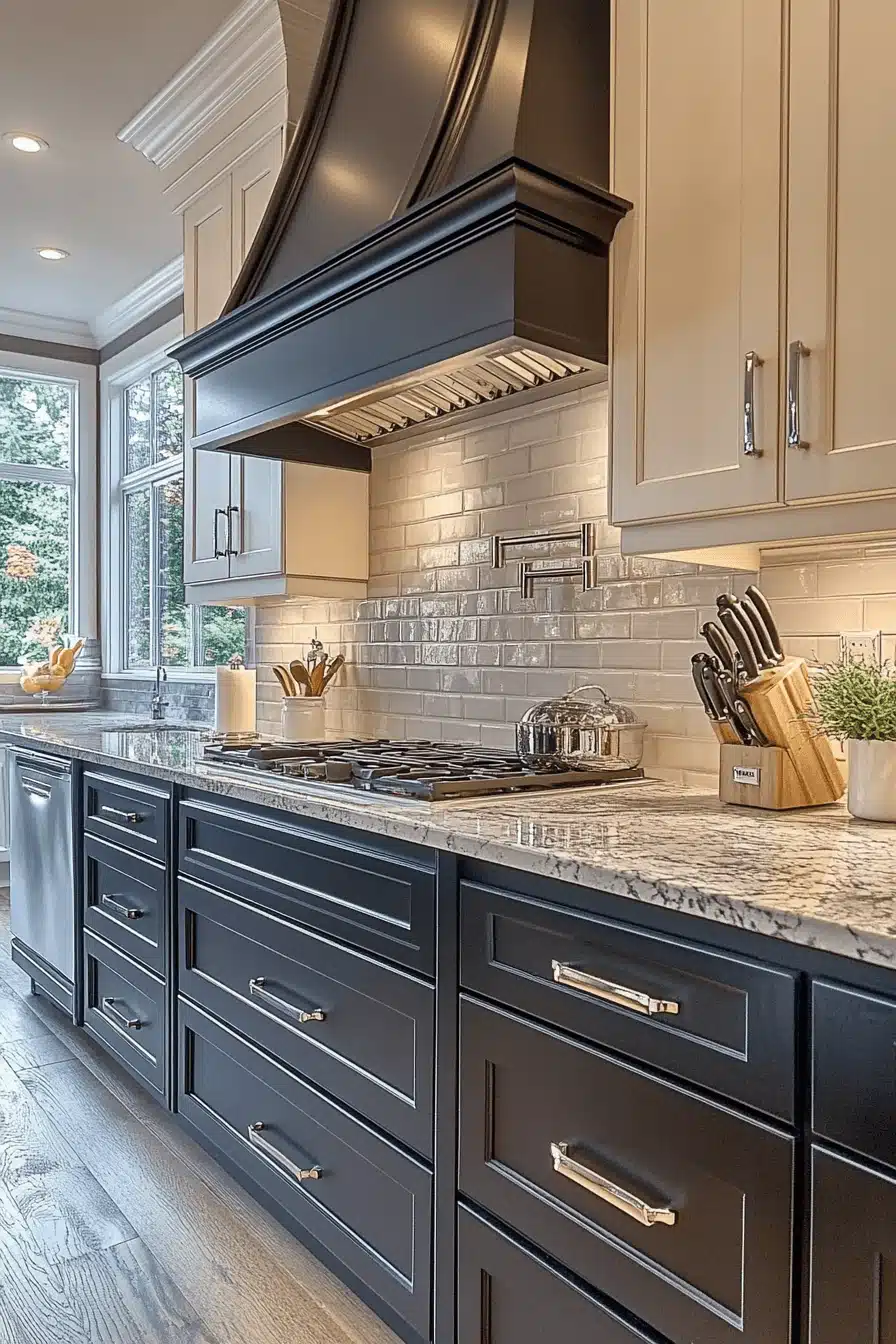 farmhouse kitchen cabinets