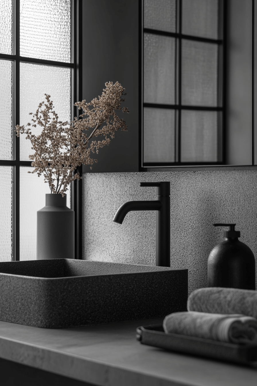 japandi bathroom