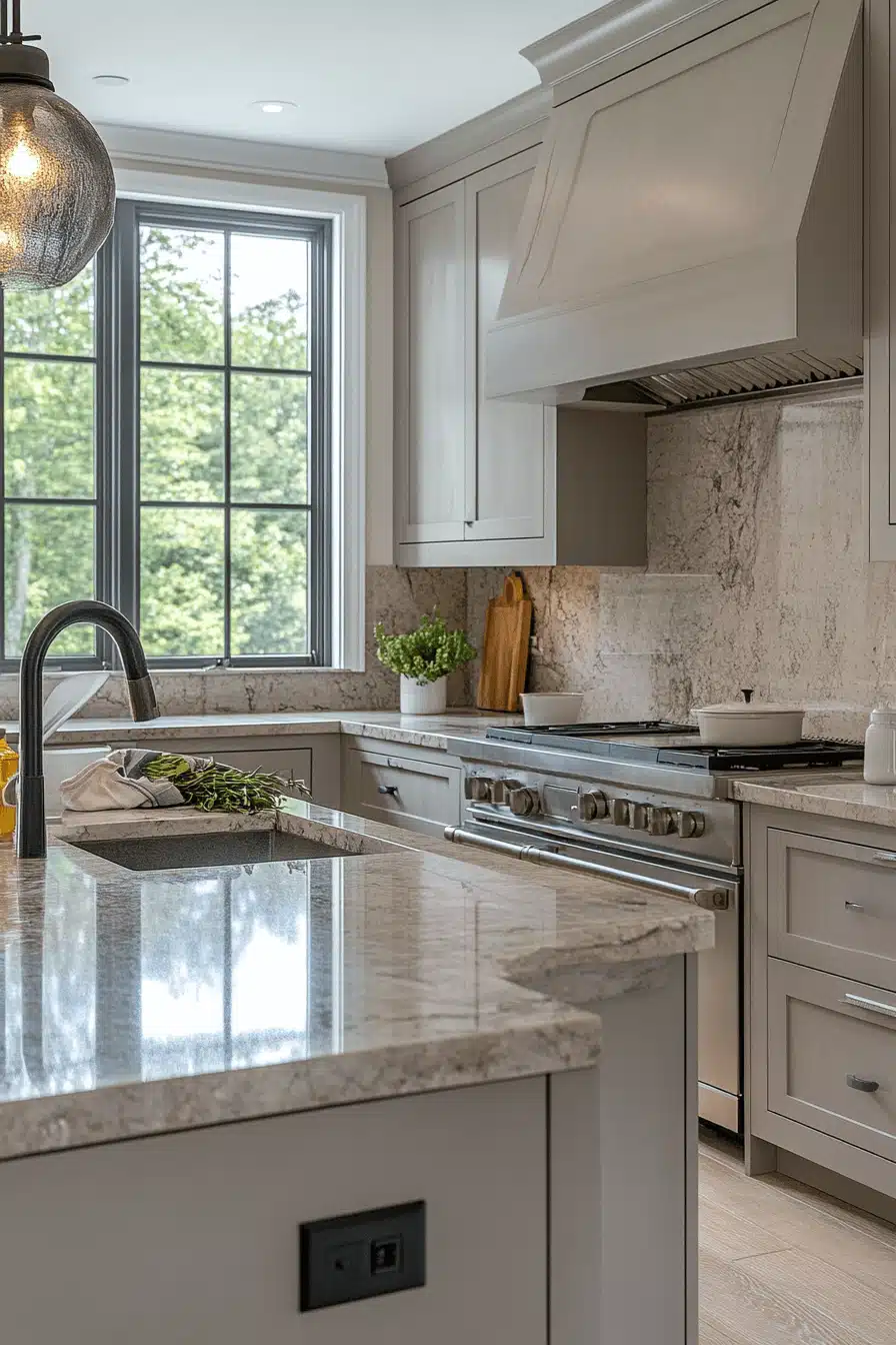 grey kitchen