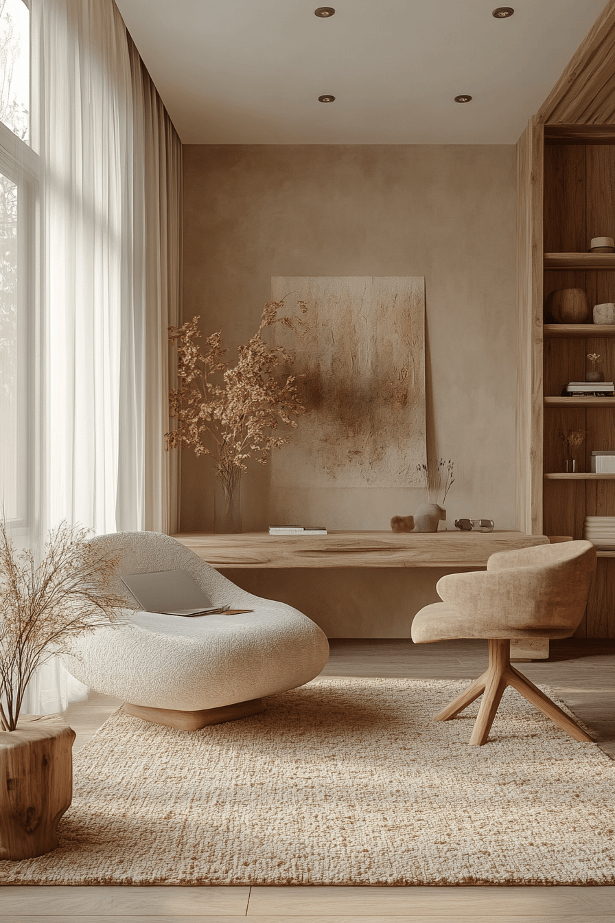 japandi home office