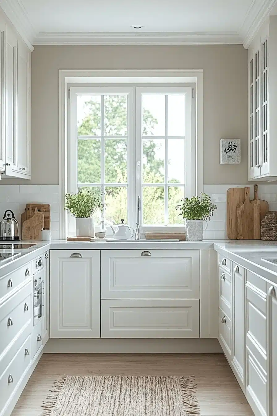 small white kitchen