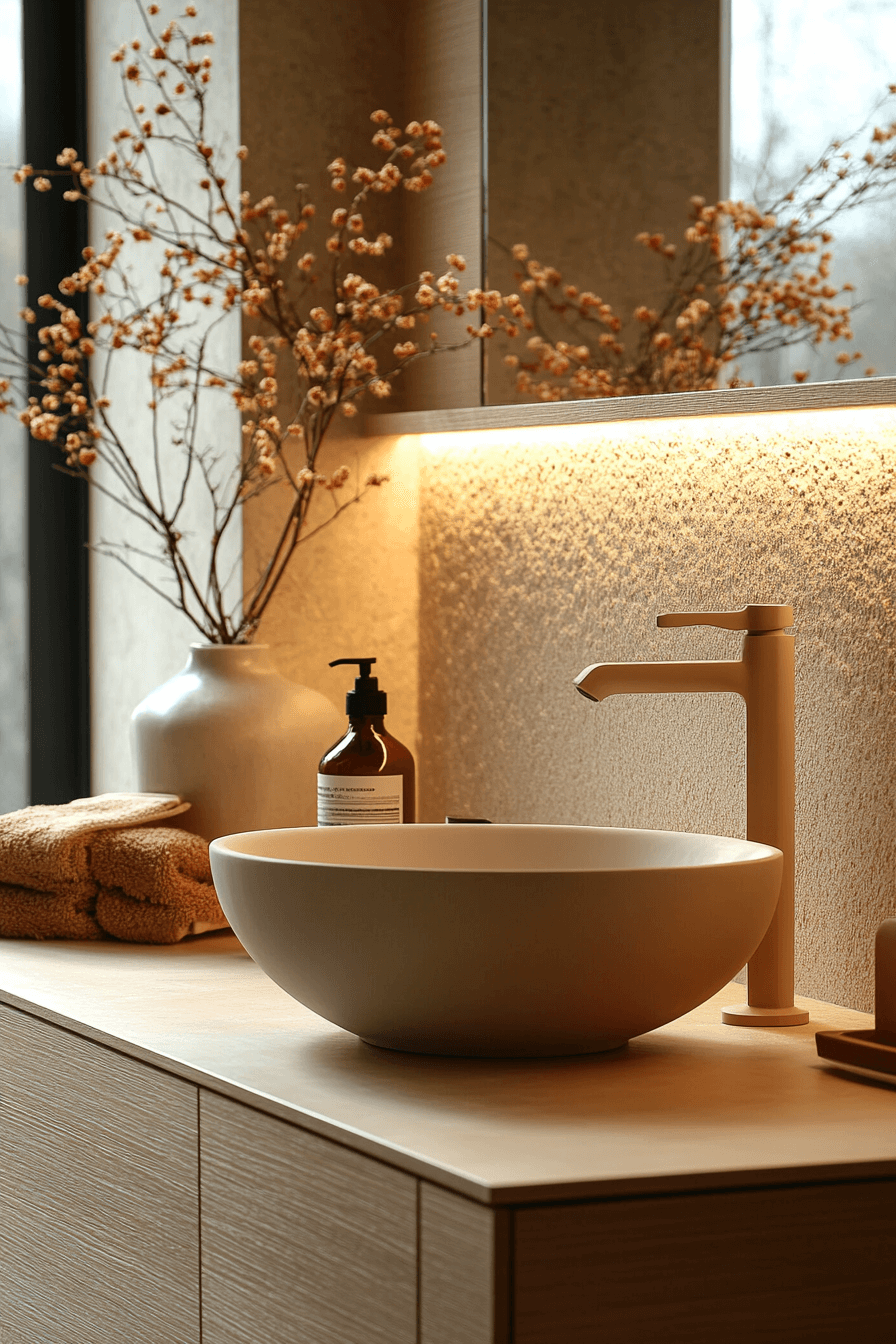 japandi bathroom