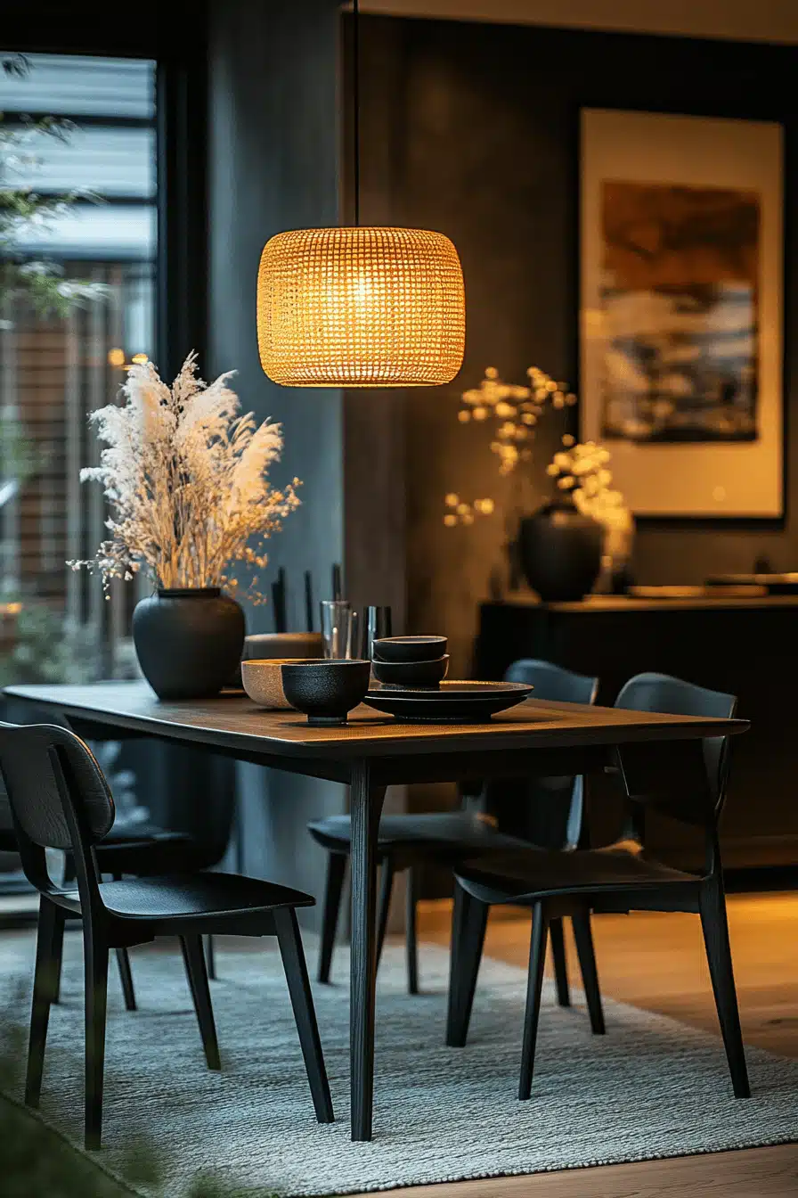 japandi dining room