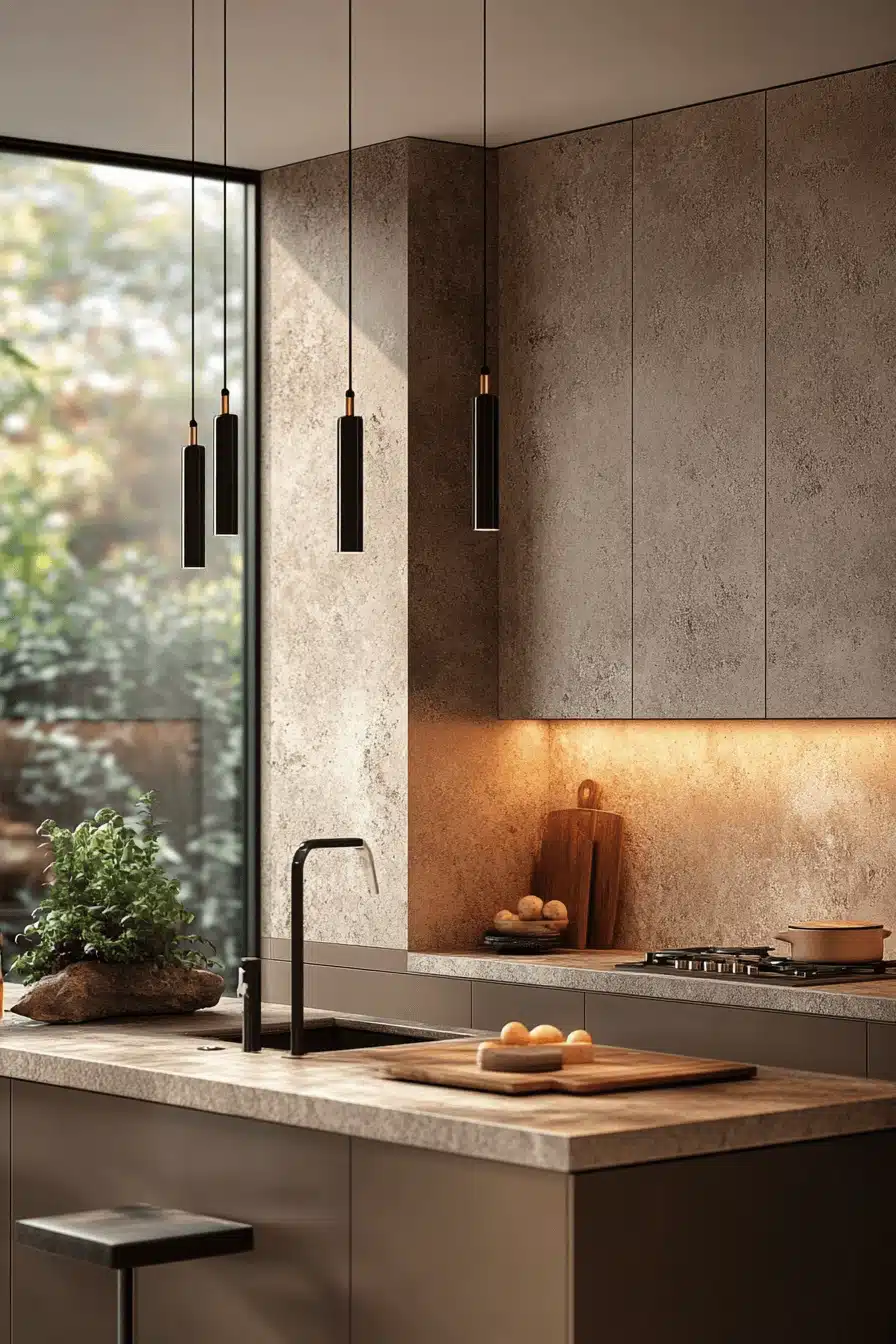 light taupe kitchen cabinets
