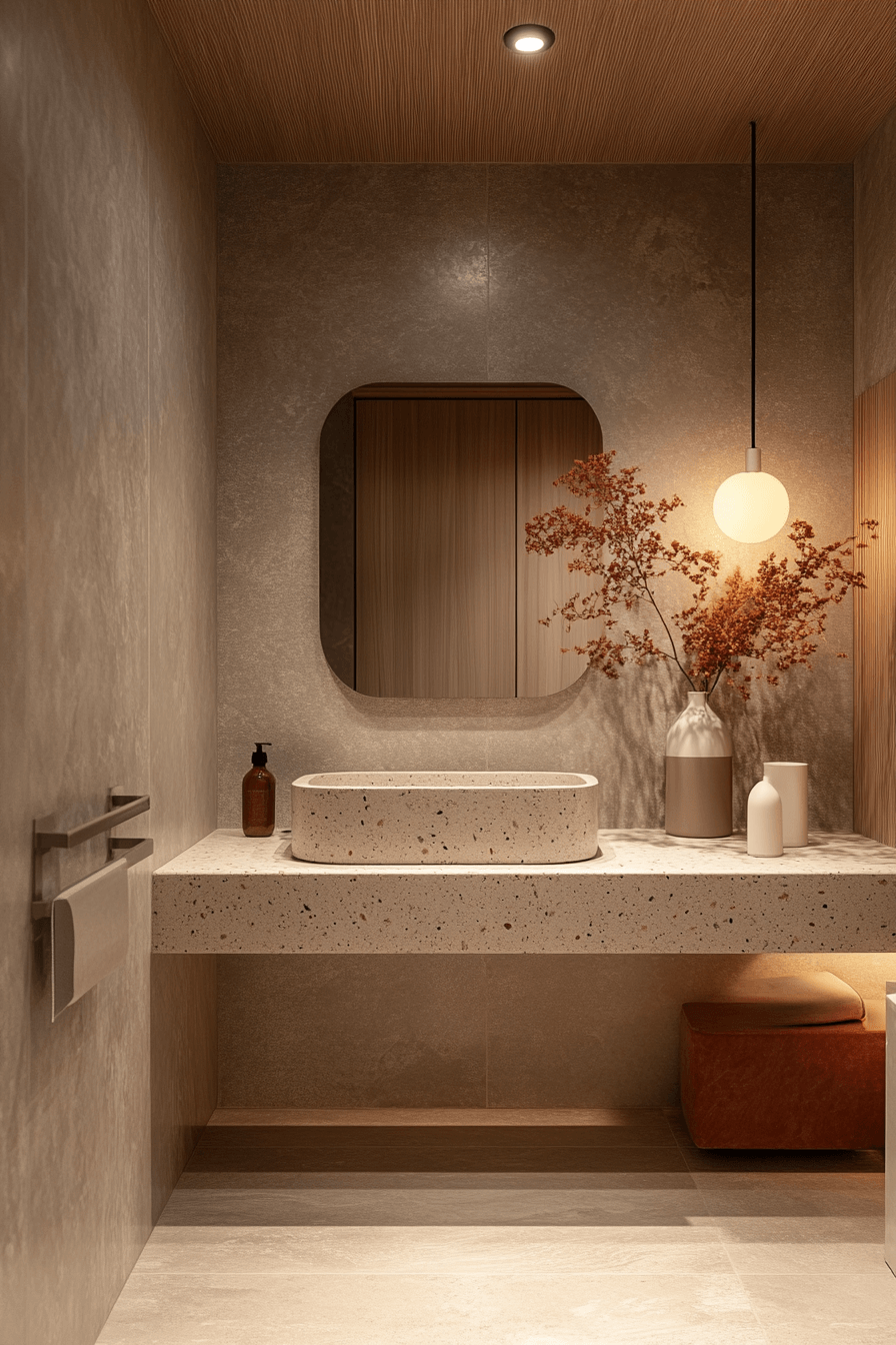 japandi bathroom