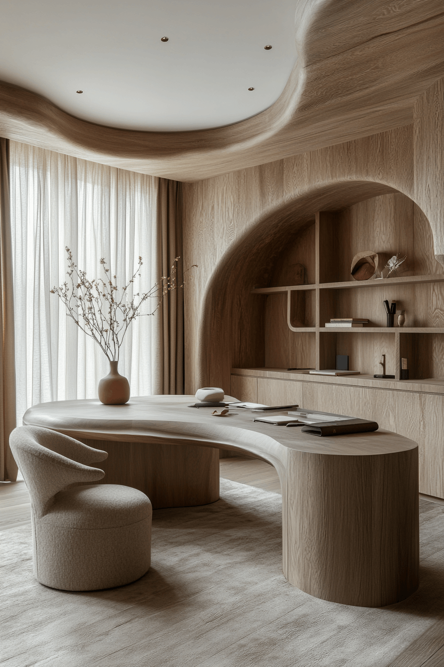japandi home office