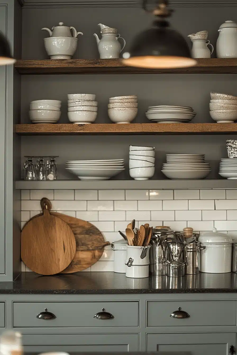 farmhouse kitchen cabinets