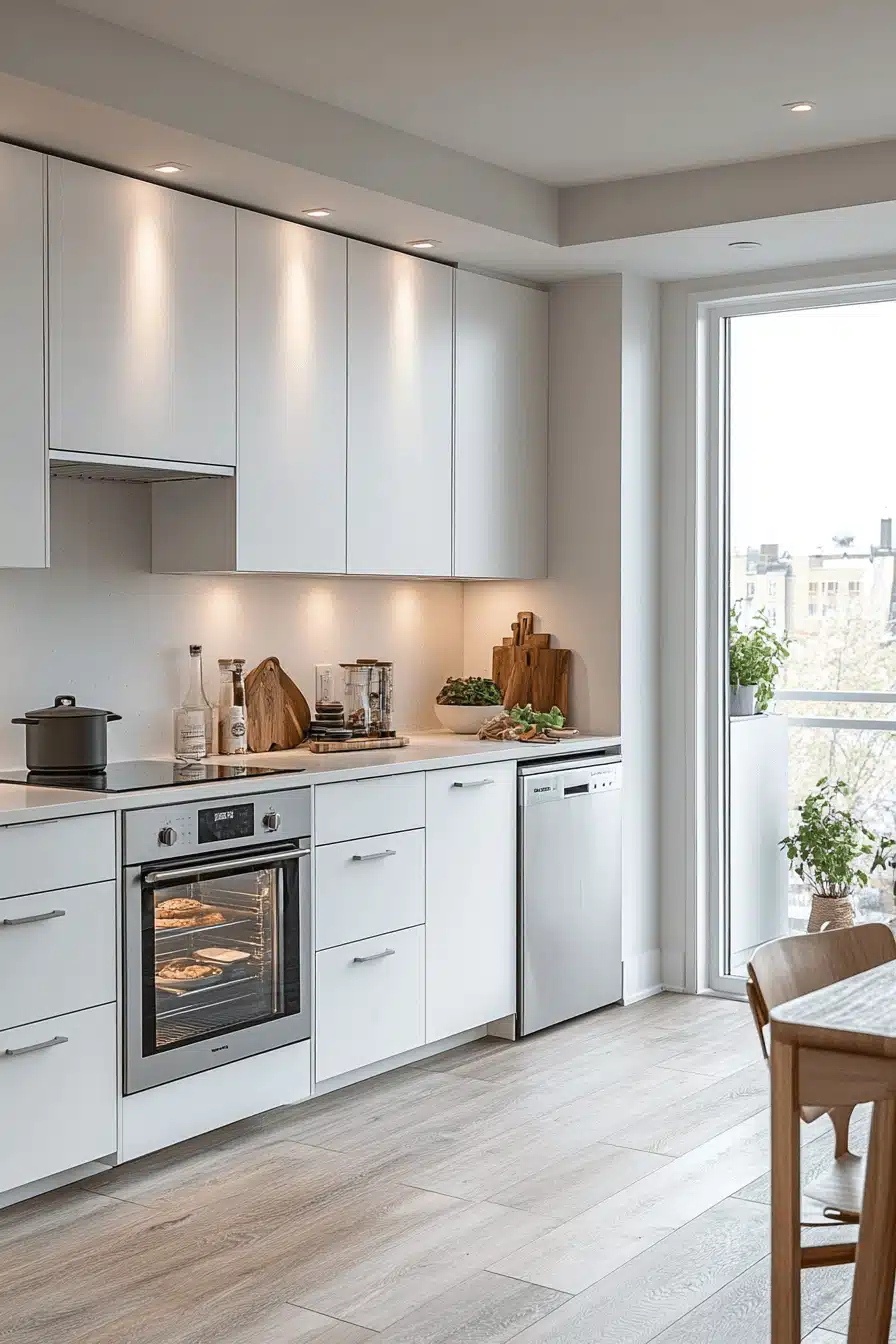 small white kitchen