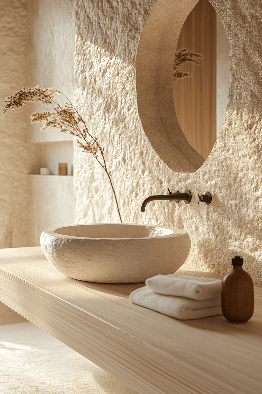 japandi bathroom