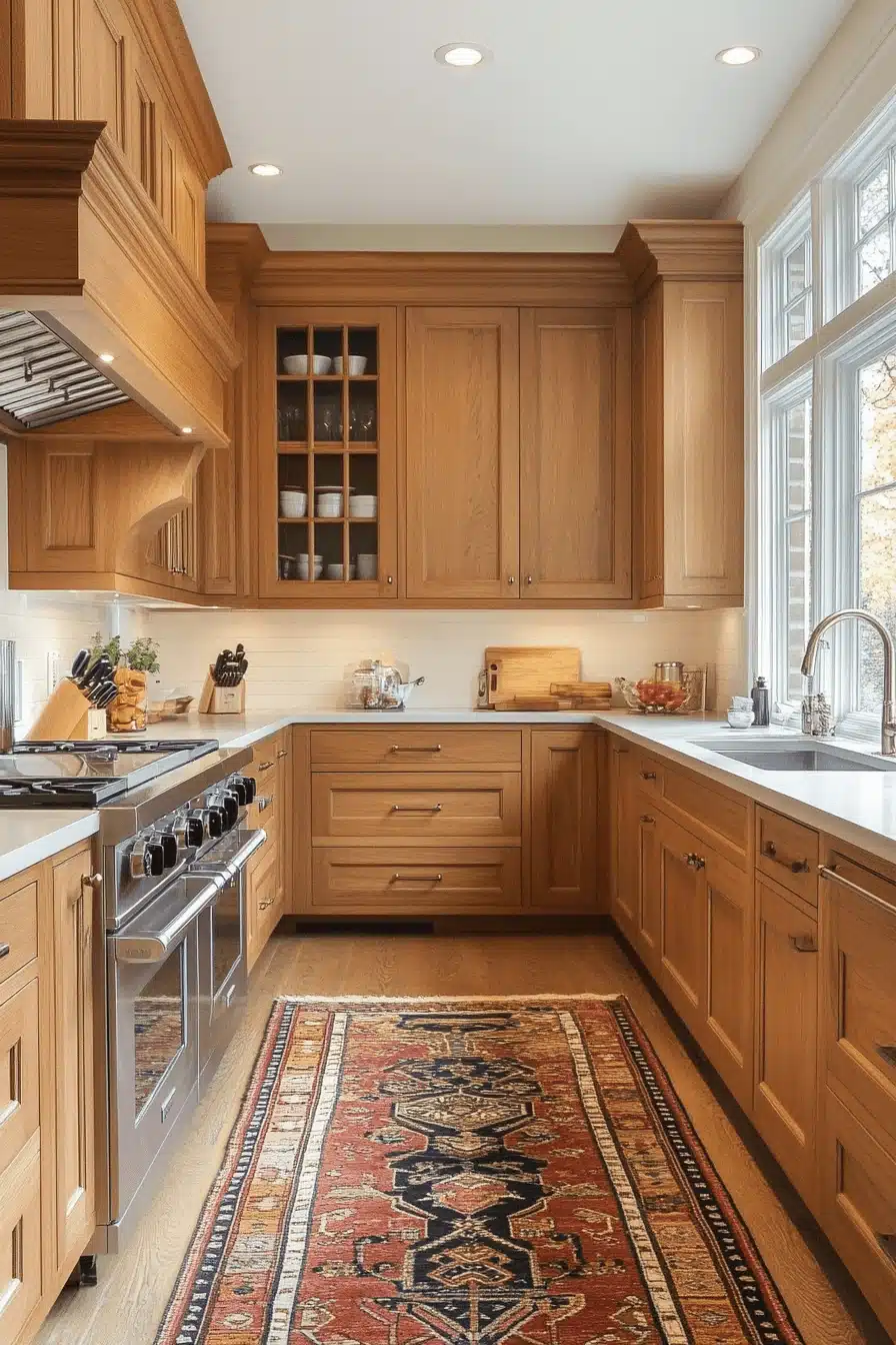 light wood kitchen cabinets