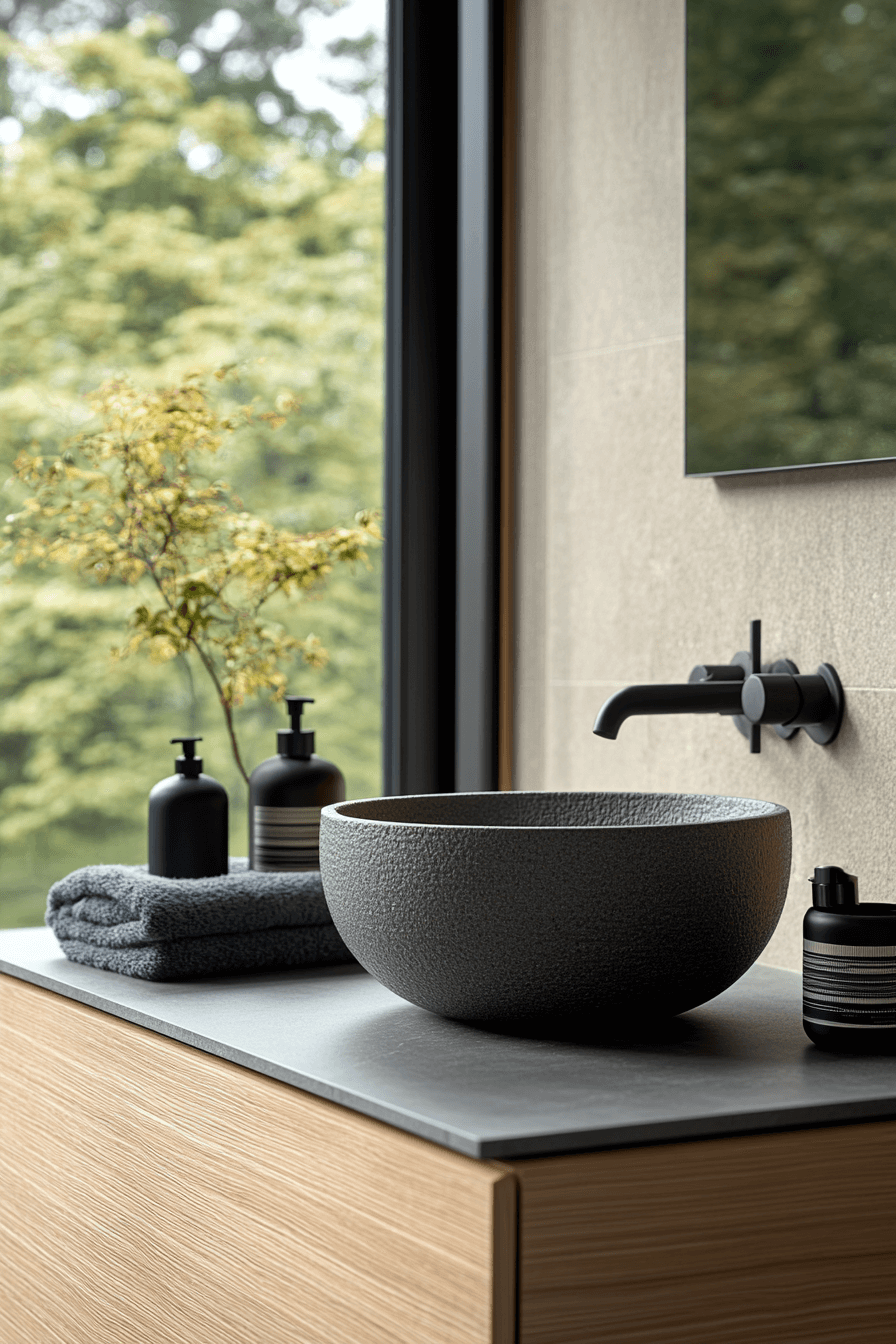 japandi bathroom
