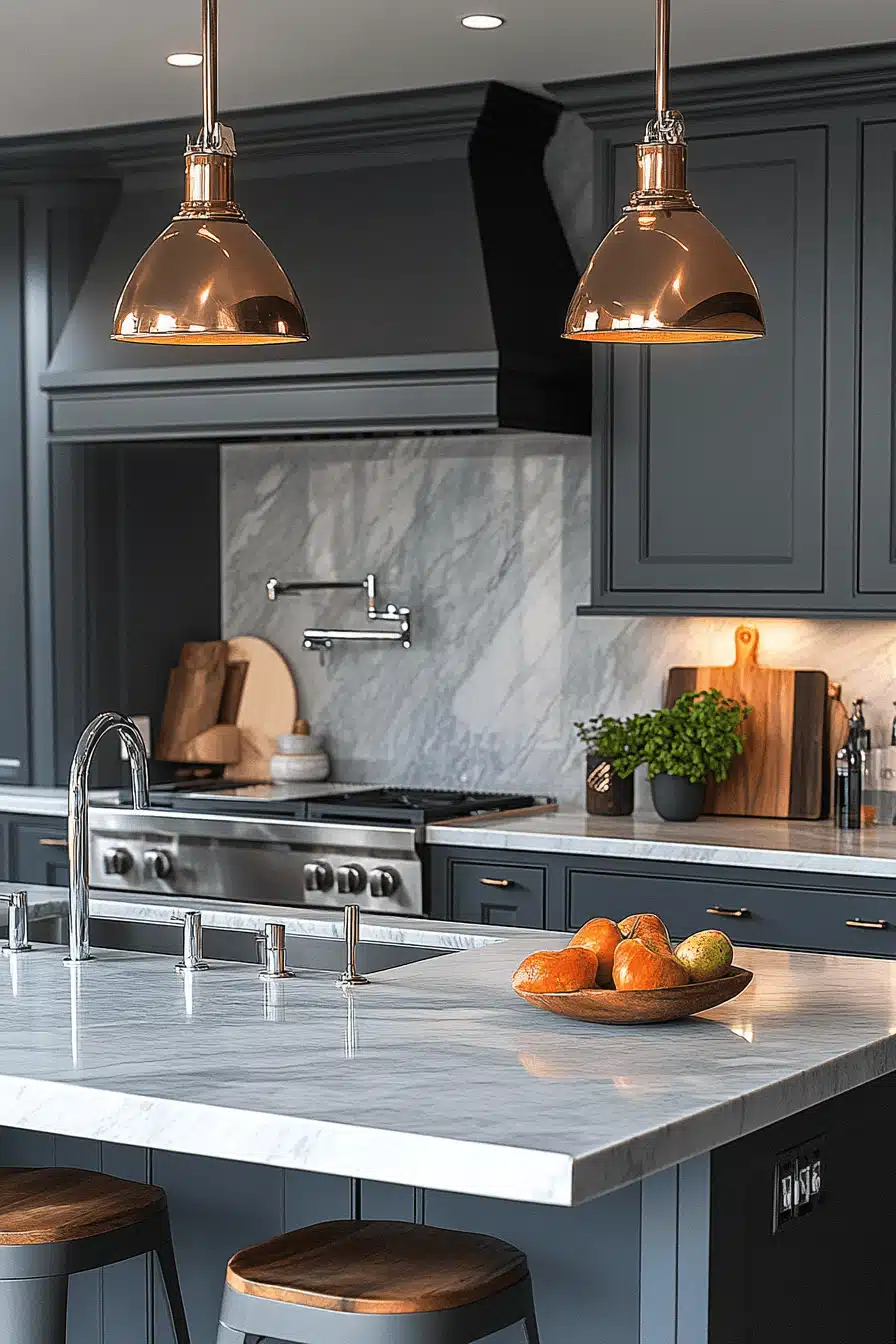 grey kitchen