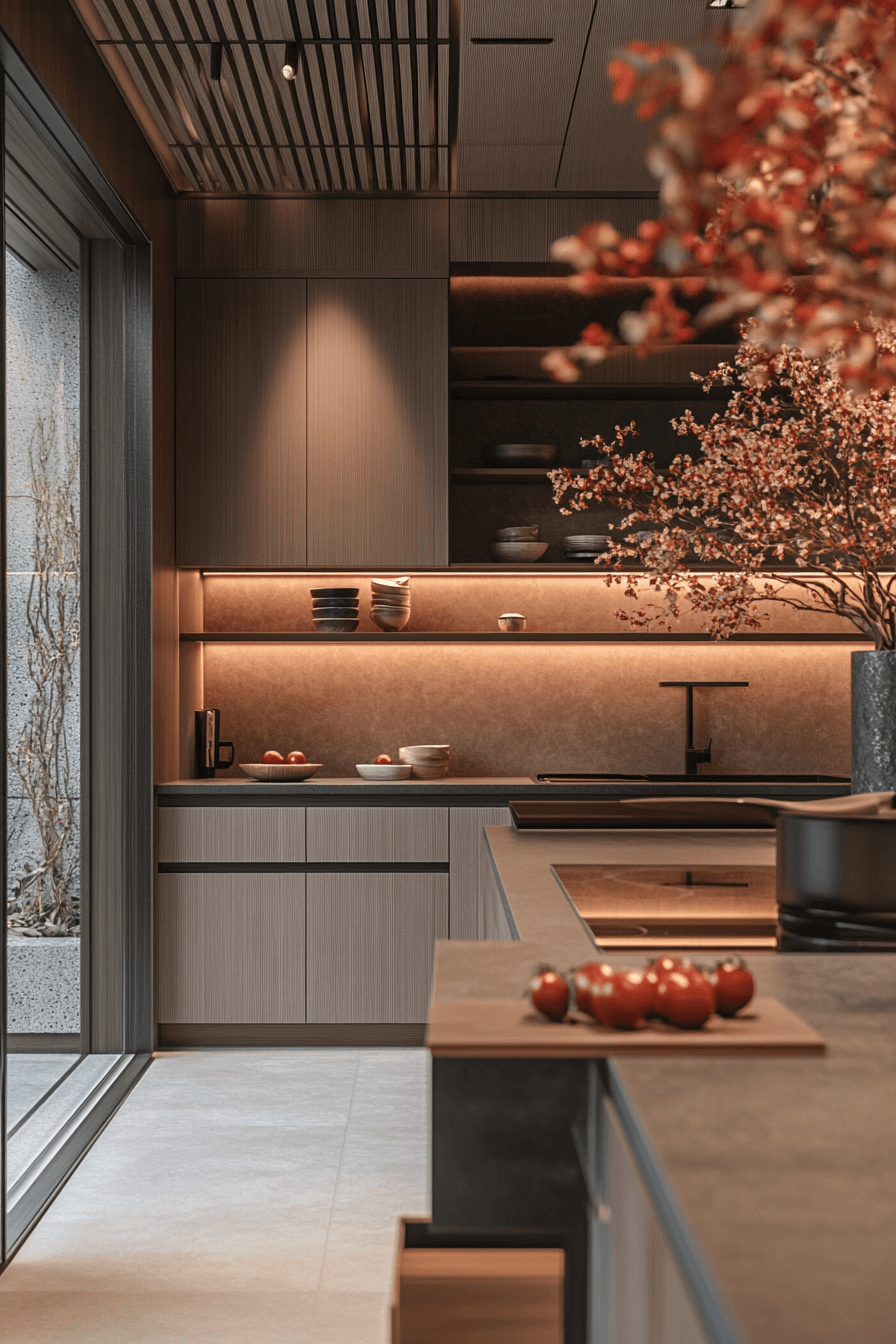 japandi style kitchen