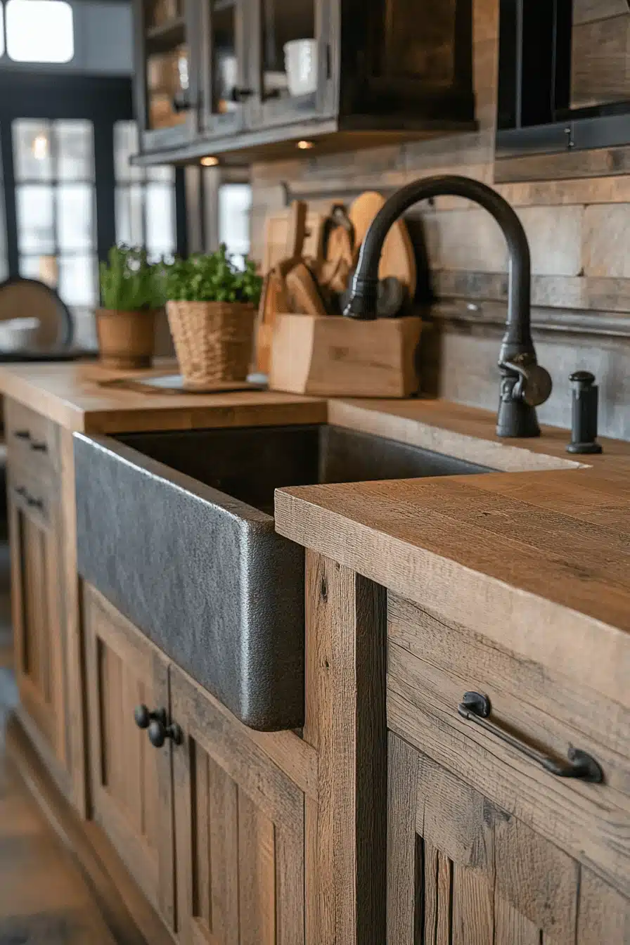 farmhouse kitchen cabinets