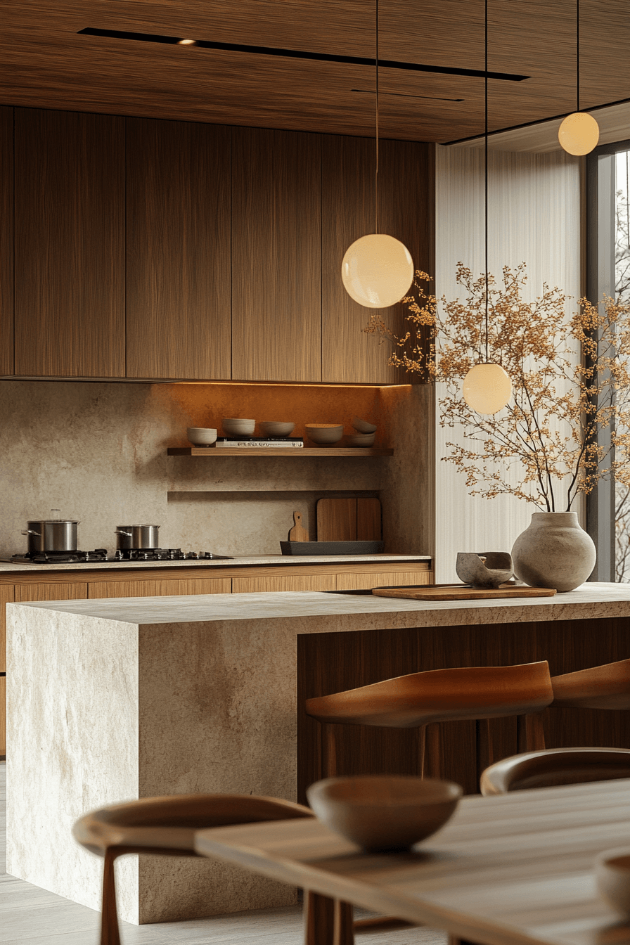 japandi style kitchen