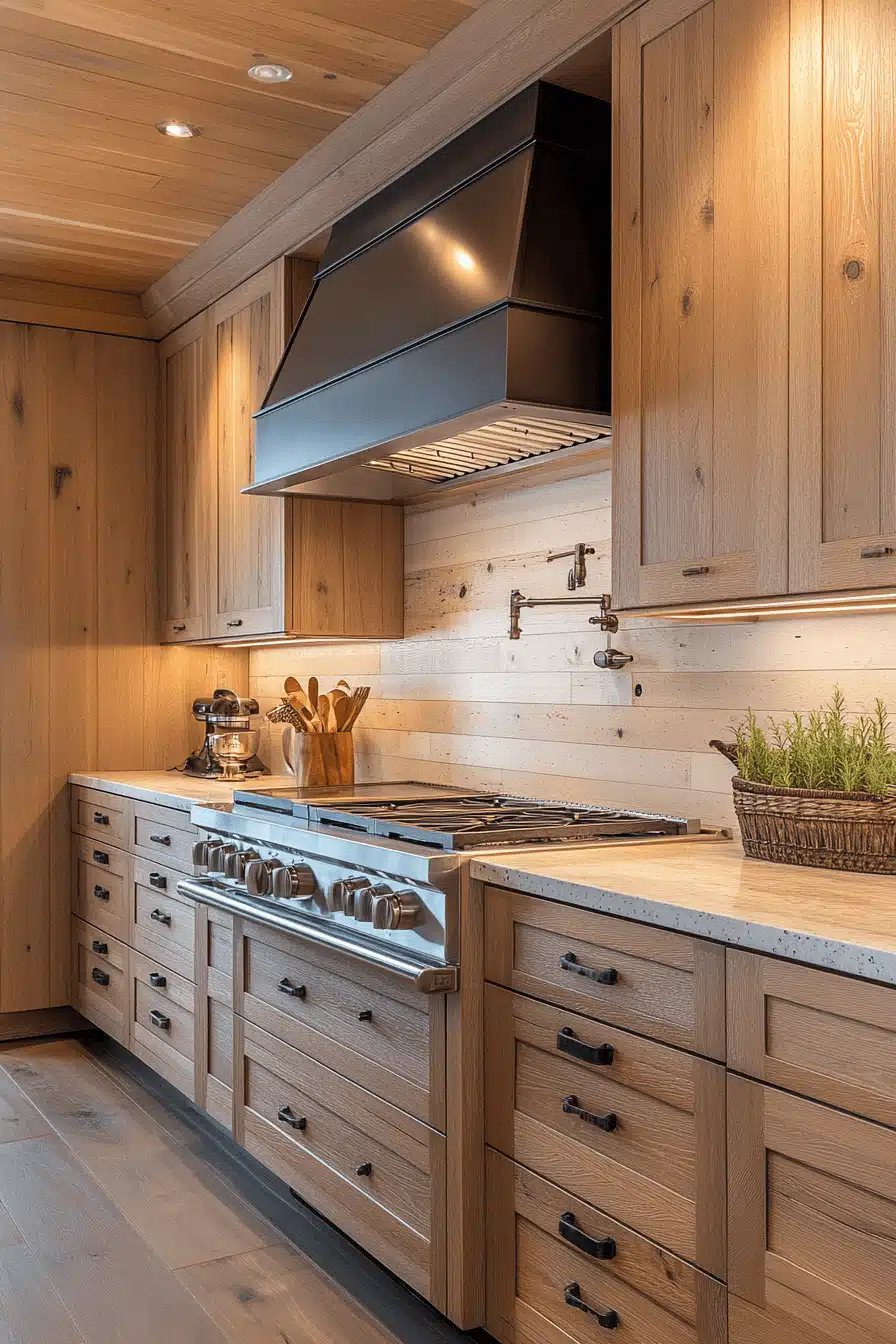 light wood kitchen cabinets