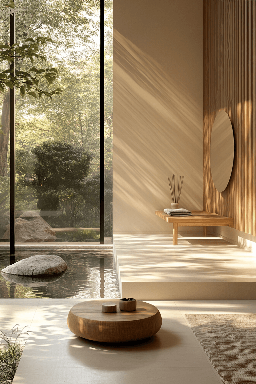 japandi bathroom