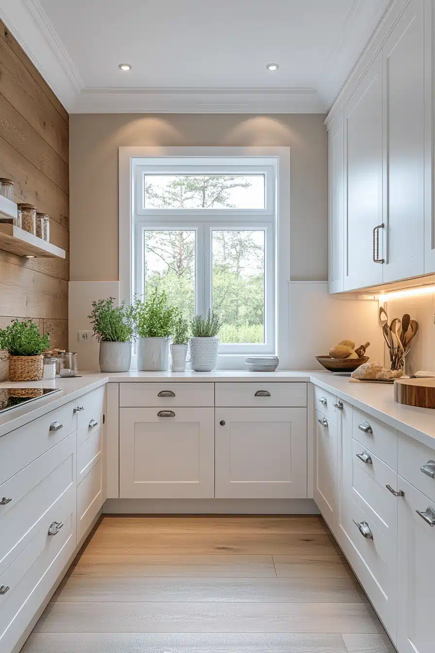 small white kitchen