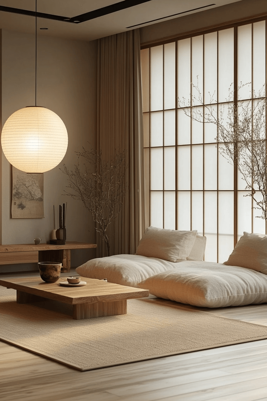 japandi living room