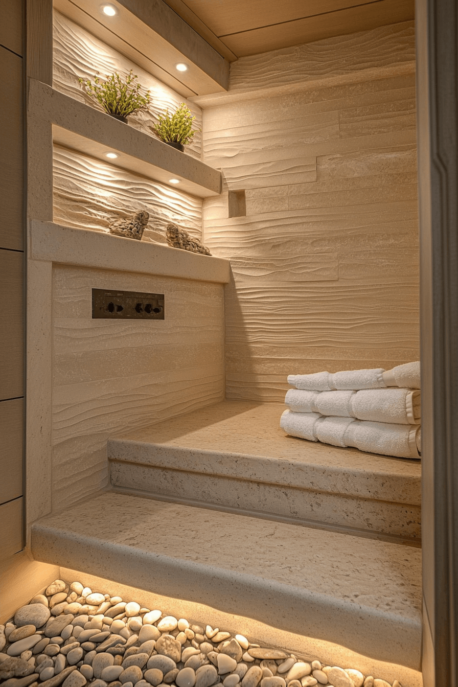 coastal bathroom shower ideas