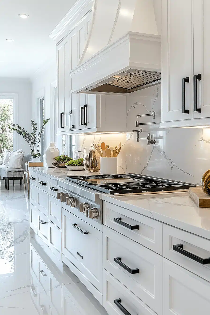 small white kitchen