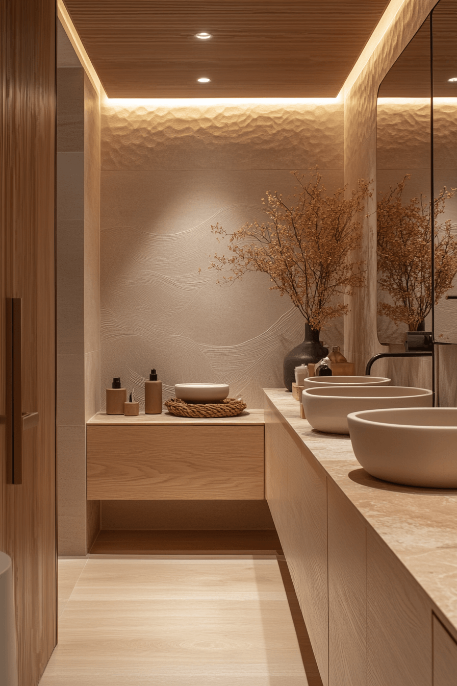 japandi bathroom