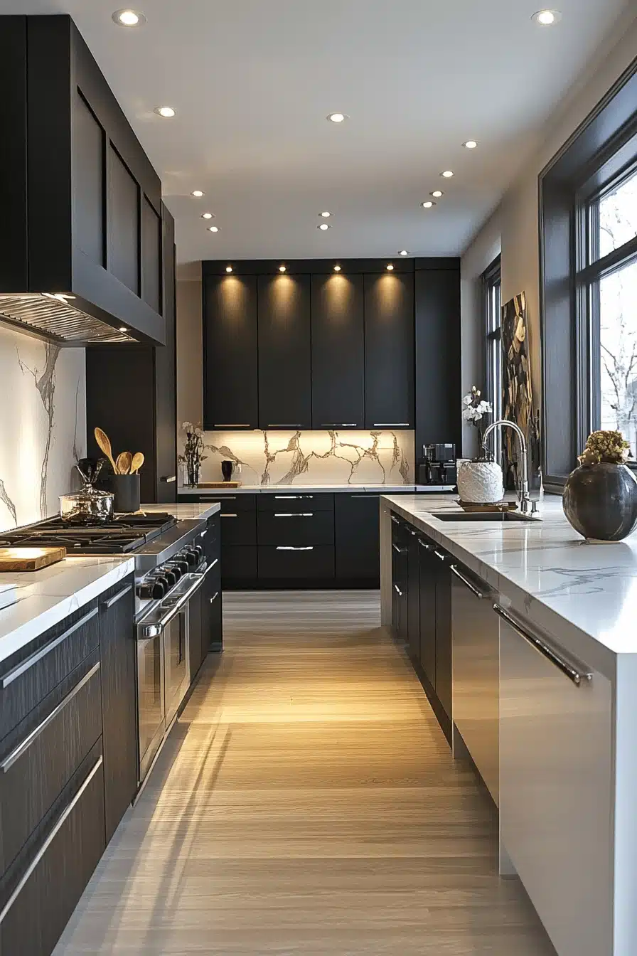 black and white kitchen ideas