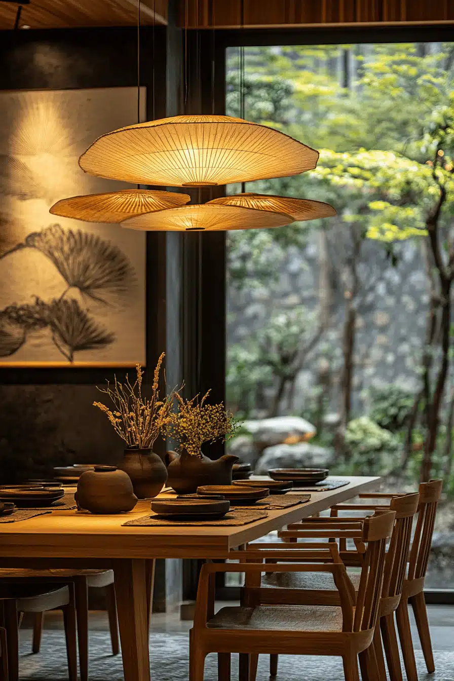 japandi dining room