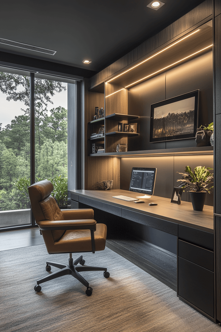 japandi home office